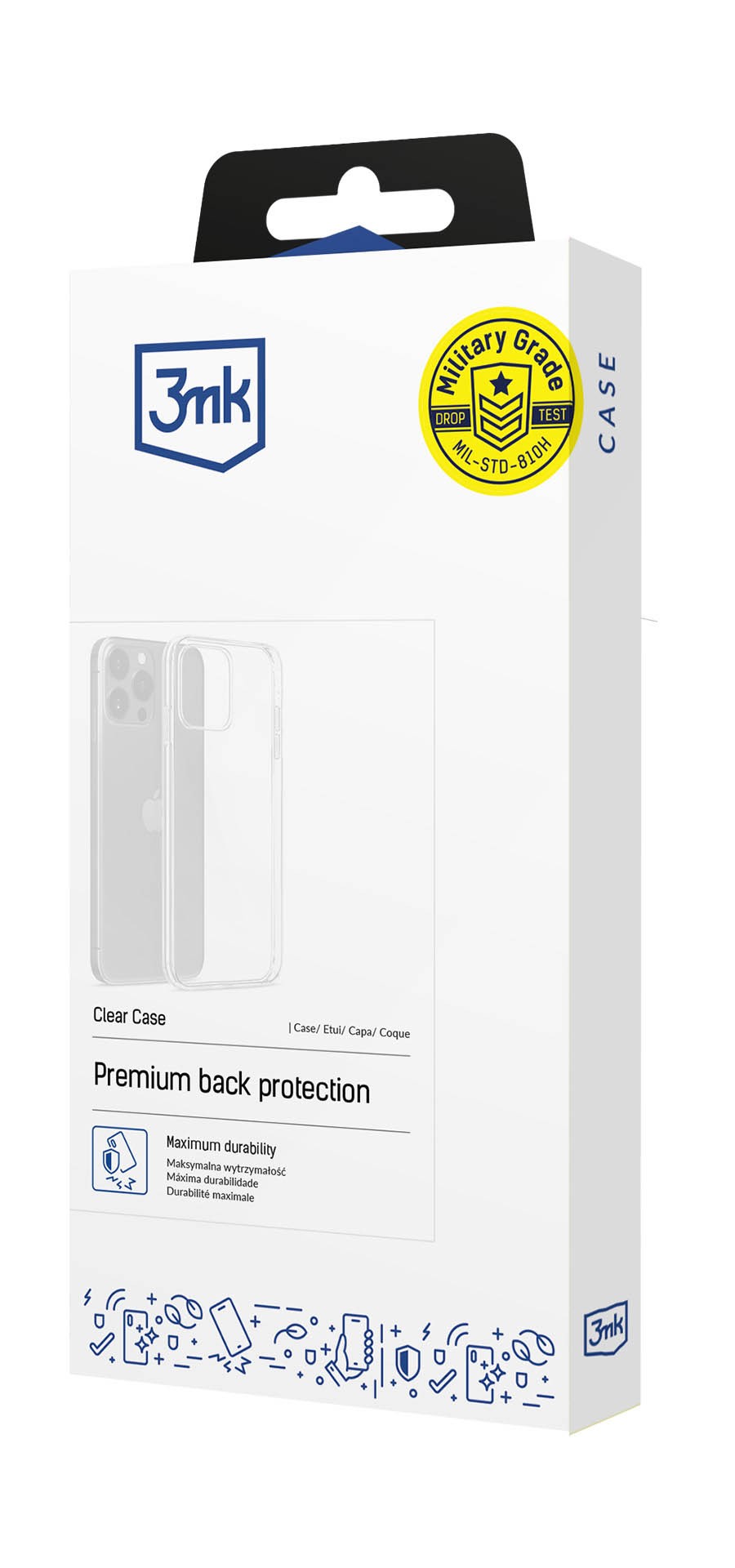 Dėklas 3mk Clear Case 1,2mm Samsung A366 A36 5G/A566 A56 5G