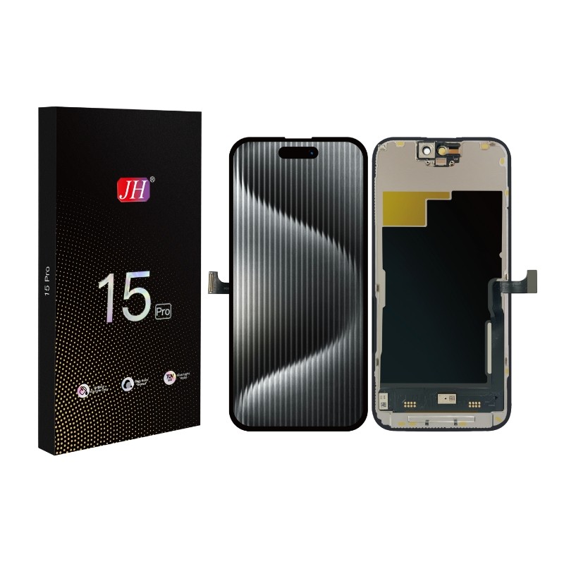 Ekranas Apple iPhone 15 Pro su lietimui jautriu stikliuku JH INCELL FHD (removable IC)