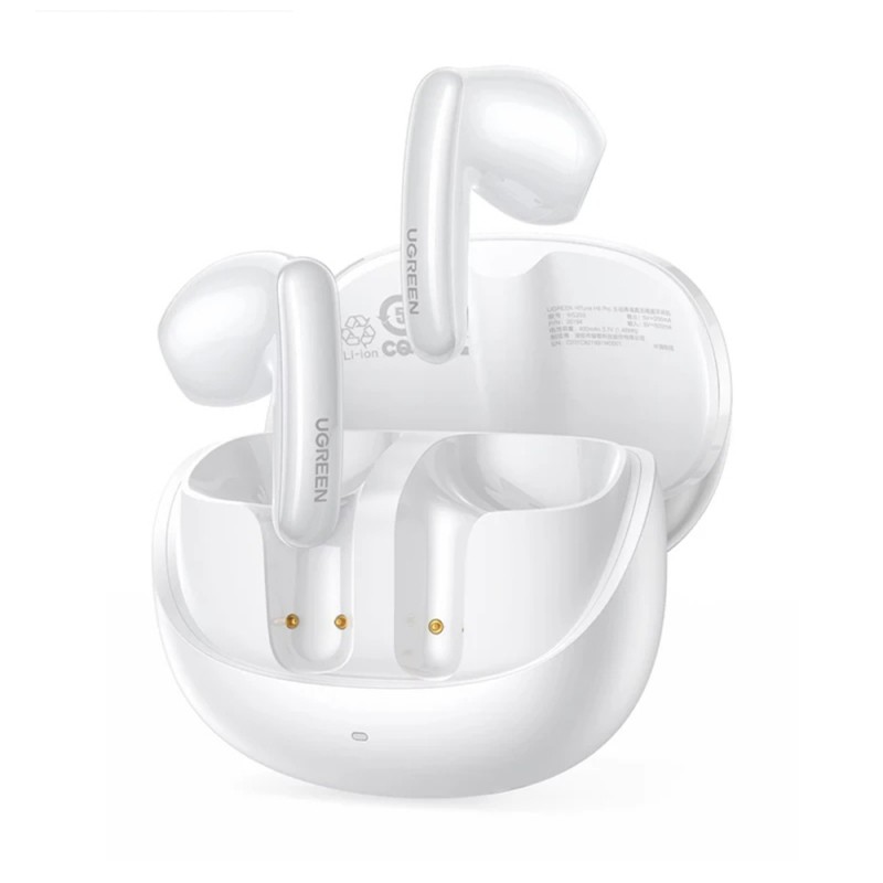 Belaidės ausinės Ugreen HiTune H6 Pro Active Noise-Cancelling Earbuds (35873) baltos