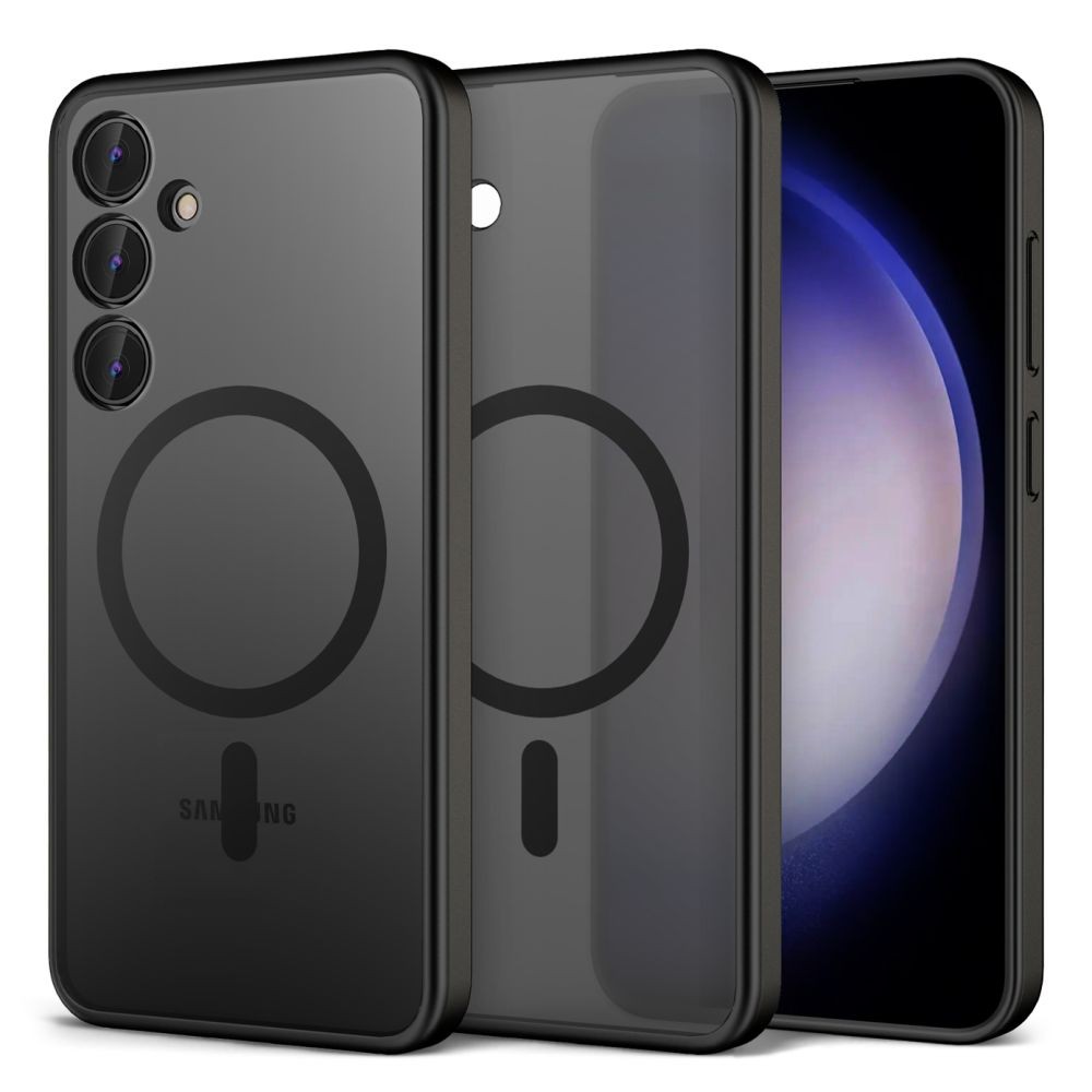 Dėklas Reach Matte MagSafe Samsung S931 S25 juodas