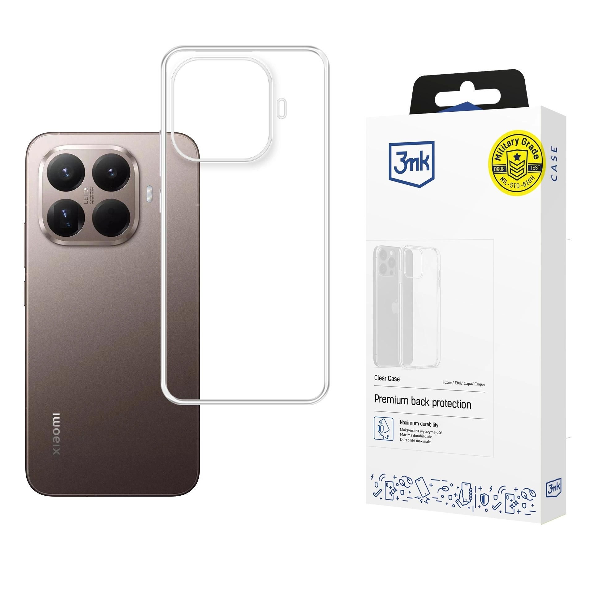 Dėklas 3mk Clear Case 1,2mm Xiaomi 15T Pro