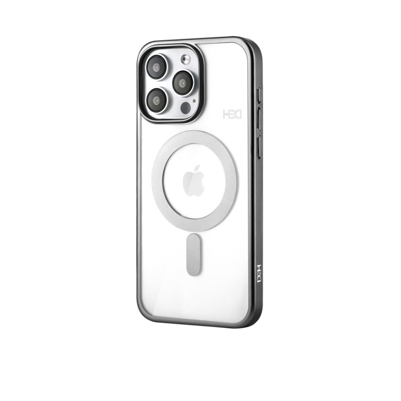 Dėklas HDD Electro MagSafe Case Apple iPhone 15 Pro Max pilkas