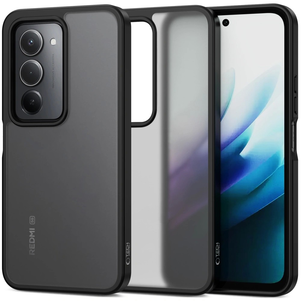 Dėklas Tech-Protect Magmat Xiaomi Redmi 15 4G/Redmi 15 5G juodas