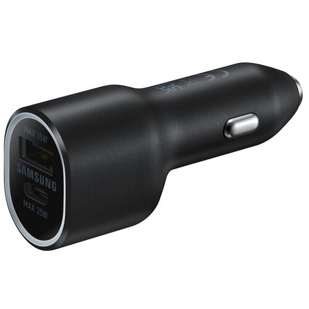 Automobilinis įkroviklis Samsung EP-L4020NBEGEU 40W USB-C/USB-A juodas