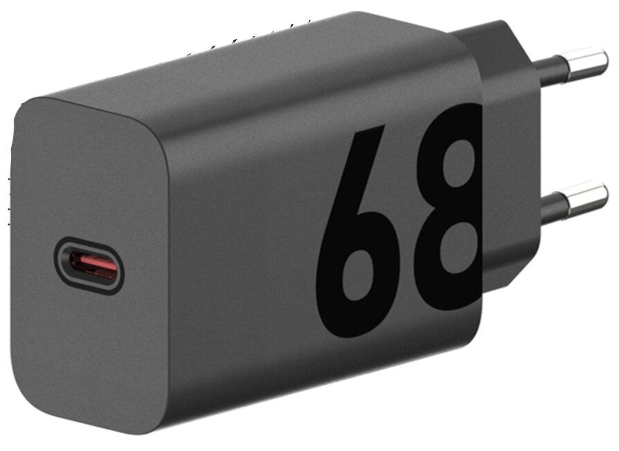 MOTOROLA originalus C tipo 20W MC202L 20W įkroviklis juodas, nefasuotas