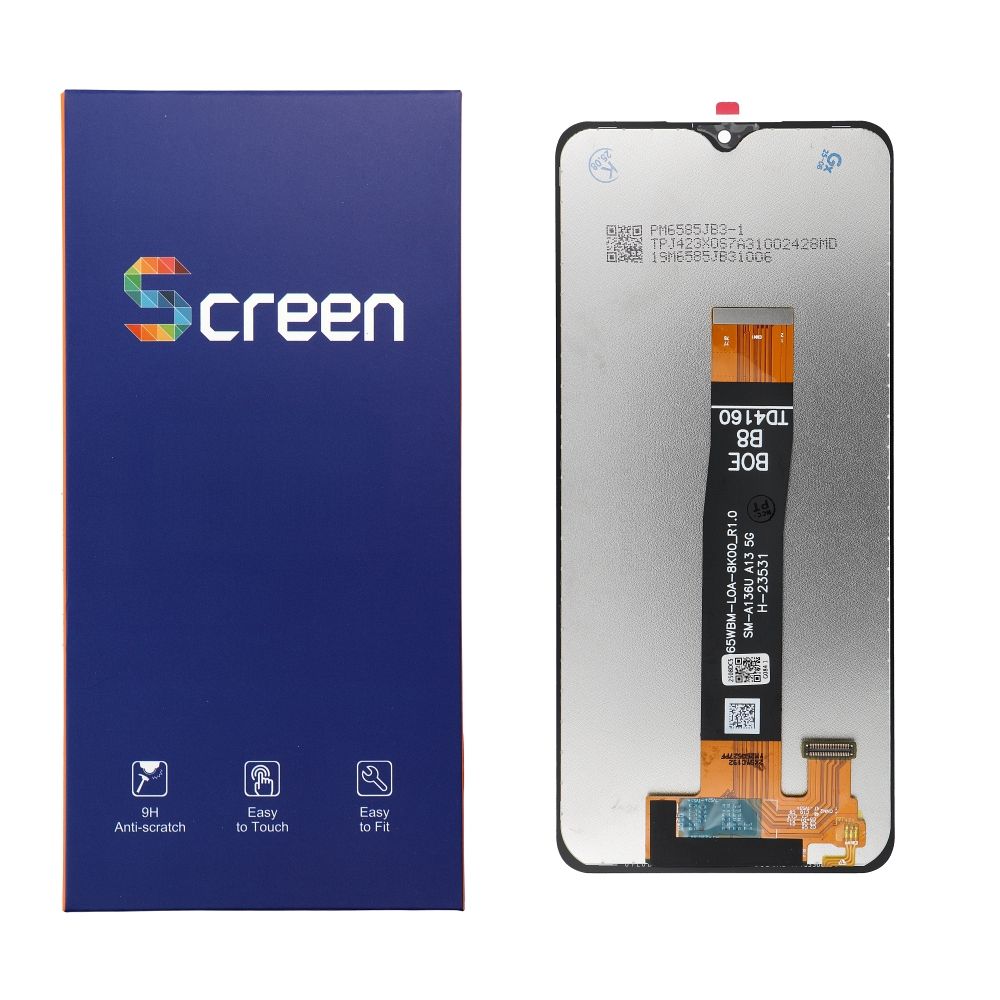 OG LCD ekranas SAMSUNG A13 5G A136B/A136U/A136W OEM be rėmelio