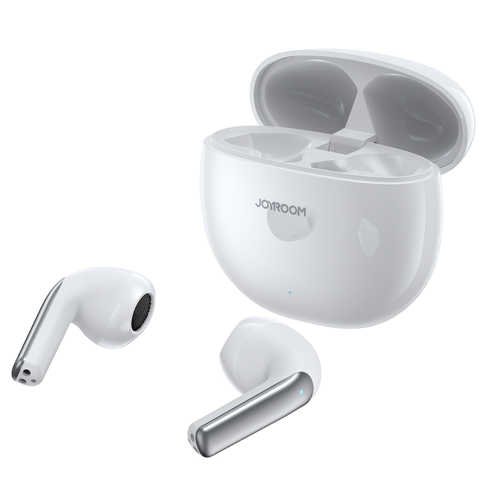 Joyroom Jpods Series JR-PB1 TWS ENC IPX4 belaidės ausinės - baltos