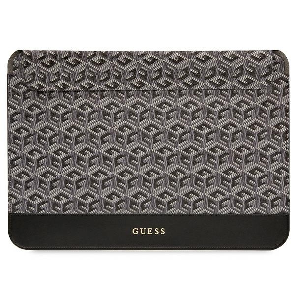 Guess GCube Stripes dėklas 14" nešiojamam kompiuteriui - juodas