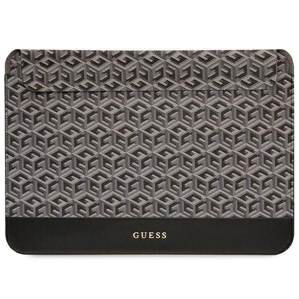 Guess GCube Stripes dėklas 16" nešiojamam kompiuteriui - juodas