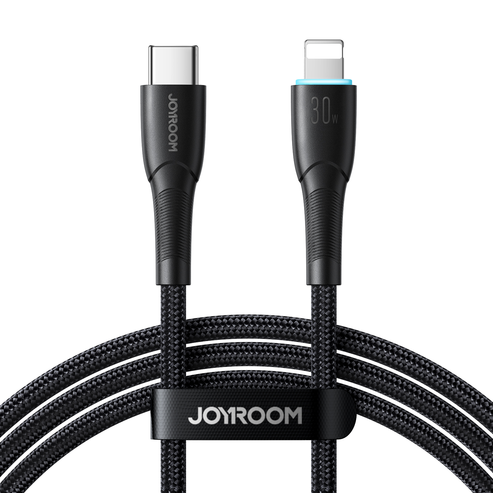 Joyroom Starry Series SA32-CL3 30W USB-C / Lightning kabelis 1 m - juodas