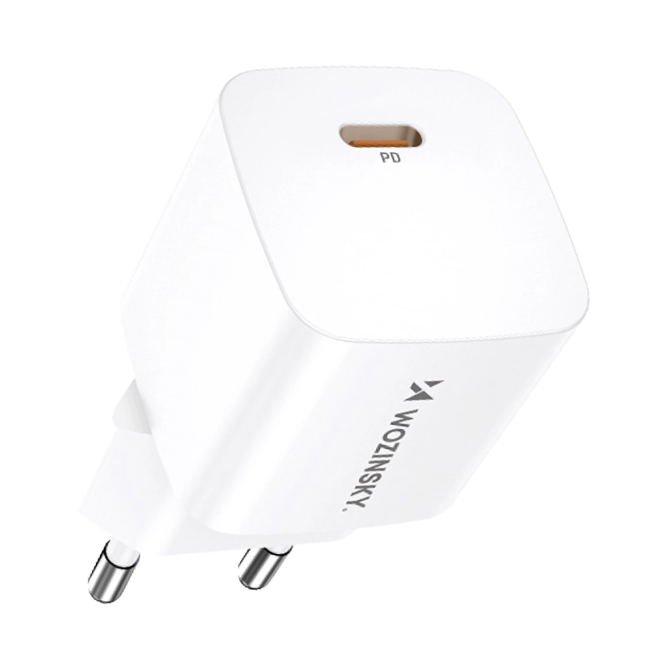 Wozinsky CMWCS USB-C PD 20W sieninis įkroviklis - baltas