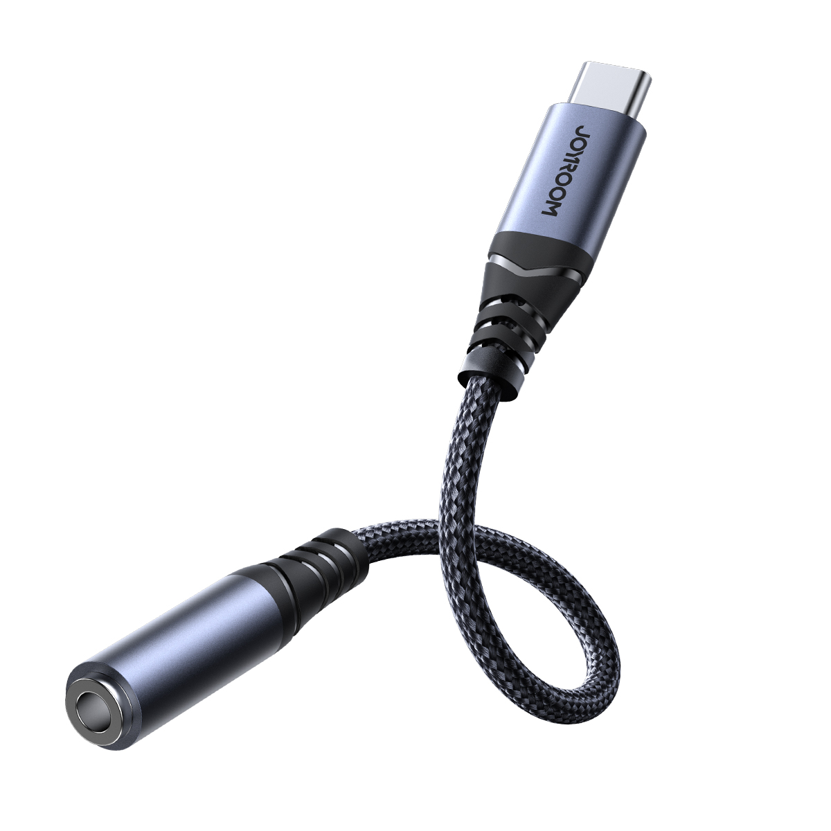 Joyroom SY-C01 USB-C DAC adapteris į 3.5 mm mini lizdą - juodas