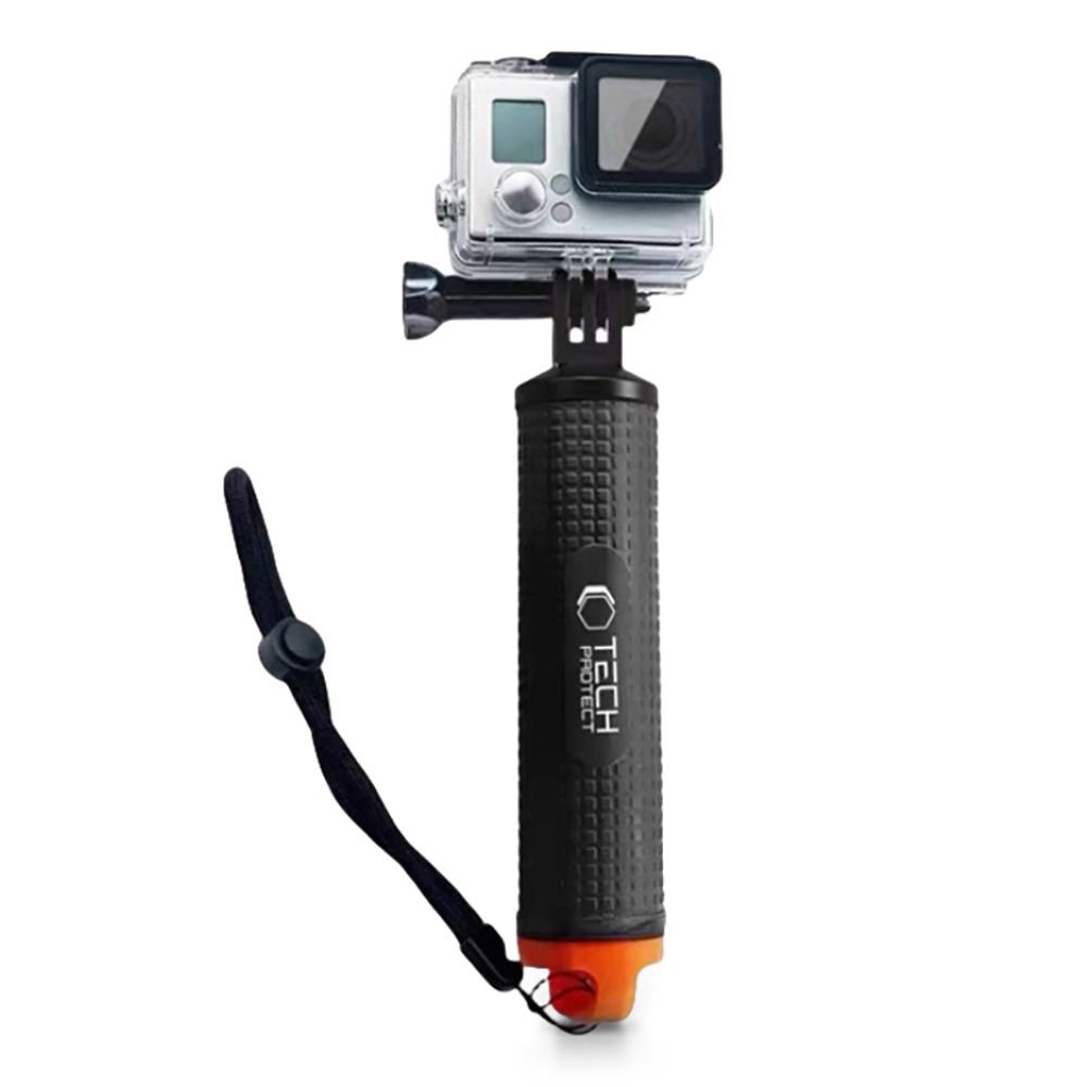 Tech-Protect GA100 rankena GoPro / DJI - juoda