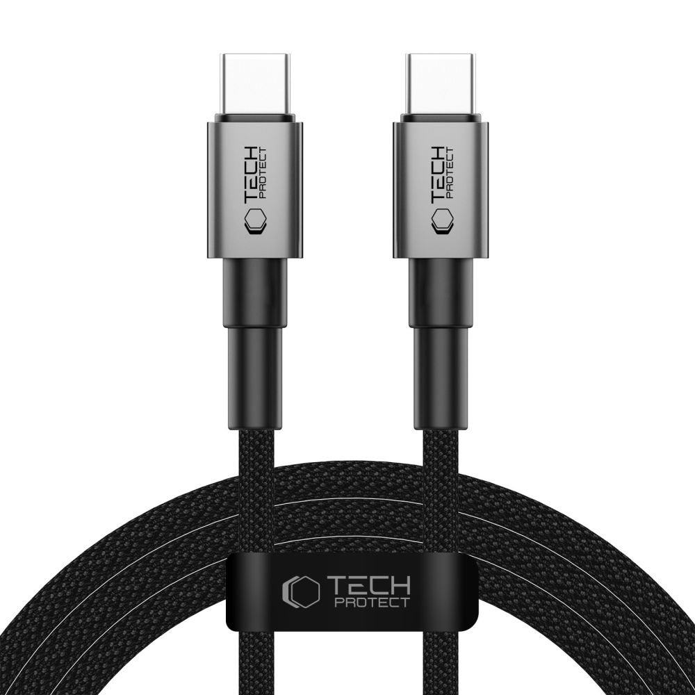 Tech-Protect UltraBoost DNA USB-C PD100W/5A laidas 200cm - pilkas