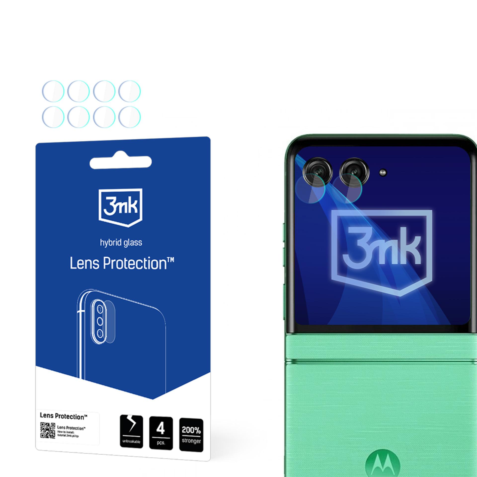 3mk kameros apsauginis stiklas Motorola Razr 60