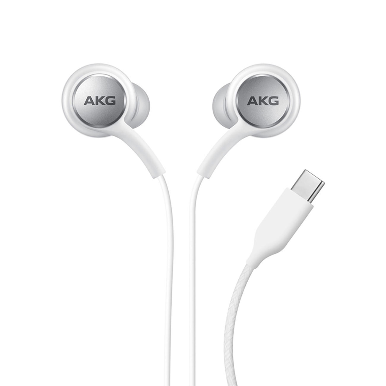 Samsung EO-IC100BWE USB-C stereo Hi-Fi laidinės ausinės (OOB Bulk - pakaitinė pakuotė) - baltos