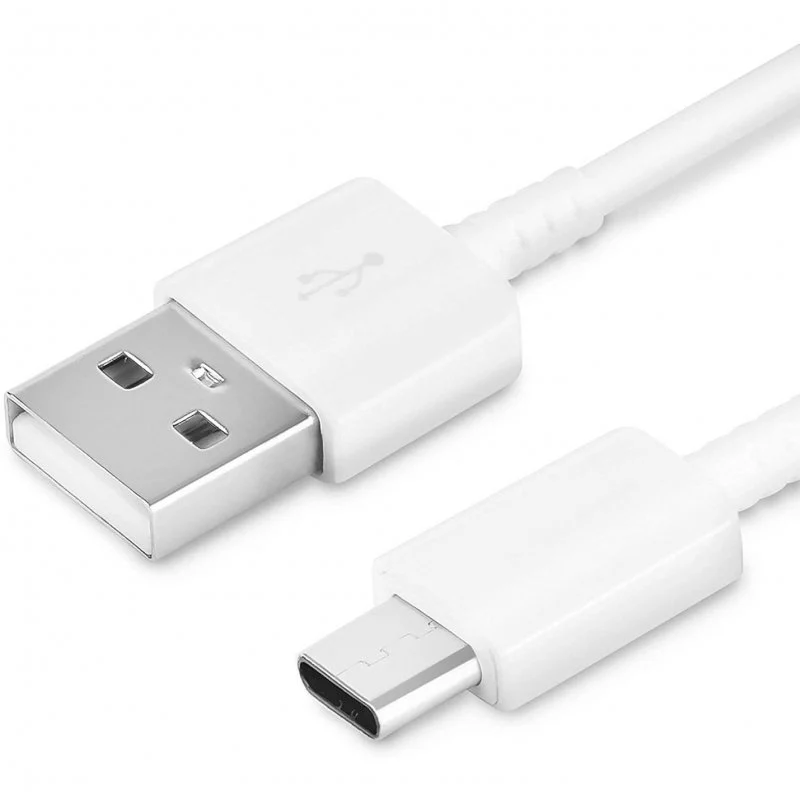 Samsung EP-DG970BWE USB-A – USB-C kabelis 1.5m (OOB didmeninė – pakaitinė pakuotė) – baltas