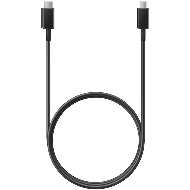 Samsung EP-DN975BBE USB-C - USB-C 5A 1m kabelis (didmeninė – pakaitinė pakuotė) – juodas