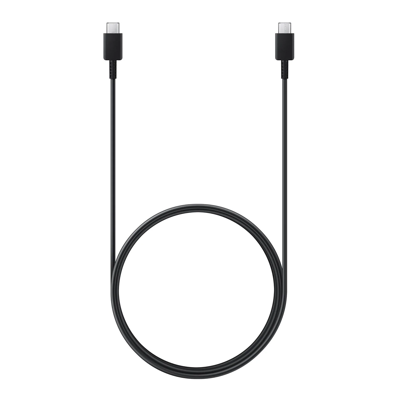 Samsung EP-DX310JBE USB-C - USB-C 3A 1.8m kabelis (didmeninė – pakaitinė pakuotė) – juodas