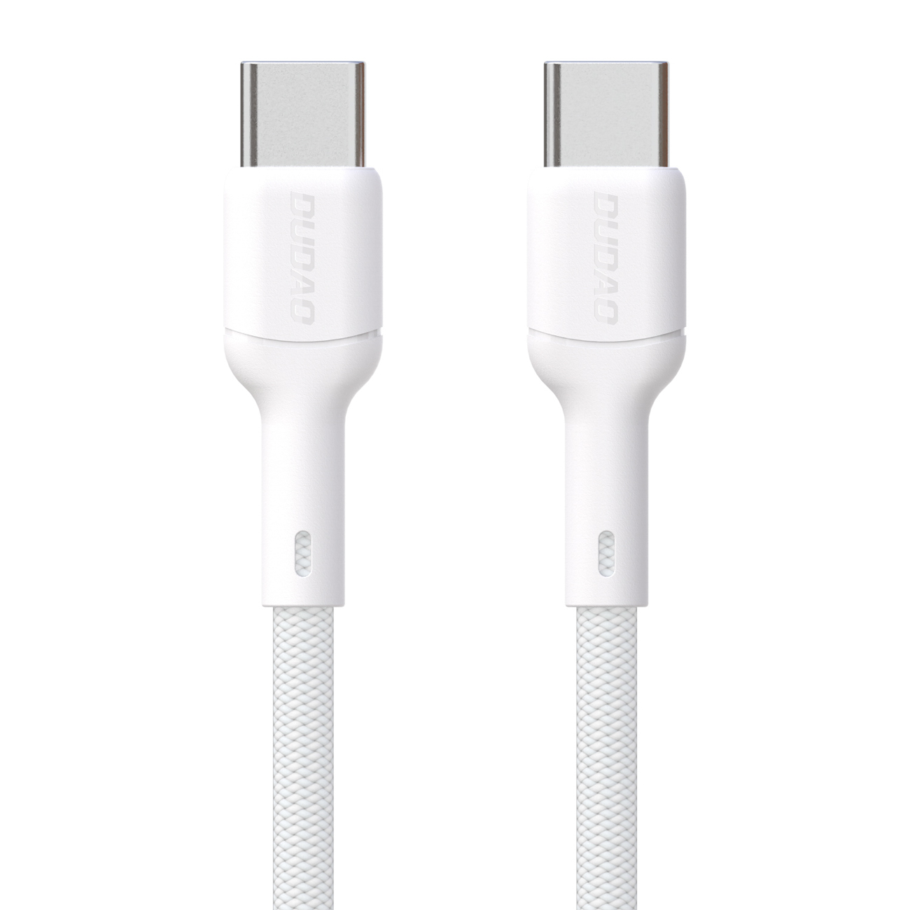Dudao L9C 65W USB-C - USB-C kabelis 1m - baltas
