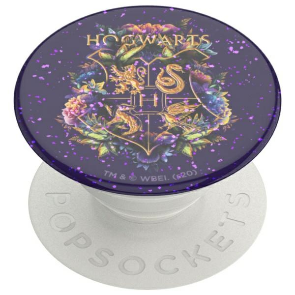Popsockets 2 Glitter Hogwarts Floral telefono laikiklis ir stovas