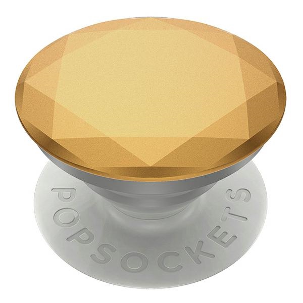 Popsockets 2 Metallic Diamond MedallionGold telefono laikiklis ir stovas