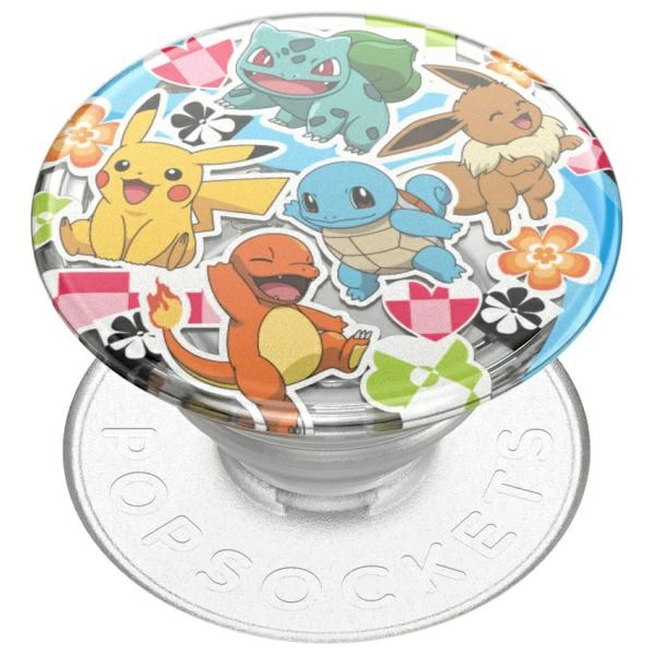 Popsockets 2 Pokemon Multi Transparent laikiklis ir telefono stovas