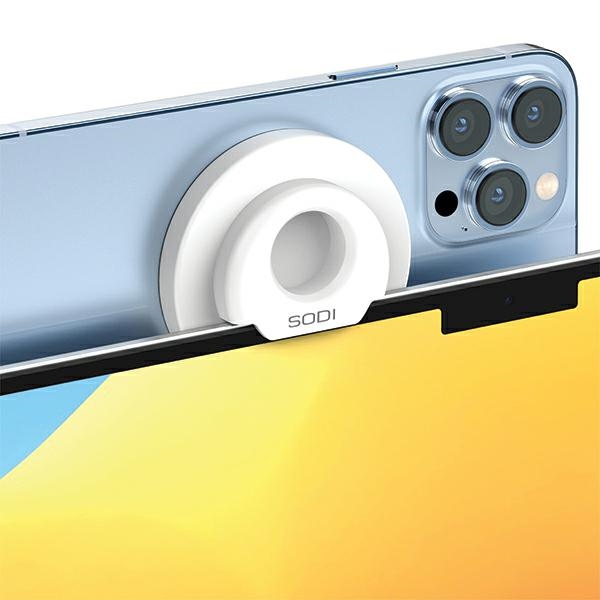 SODI BM-300 indukcinis laikiklis MacBook - baltas