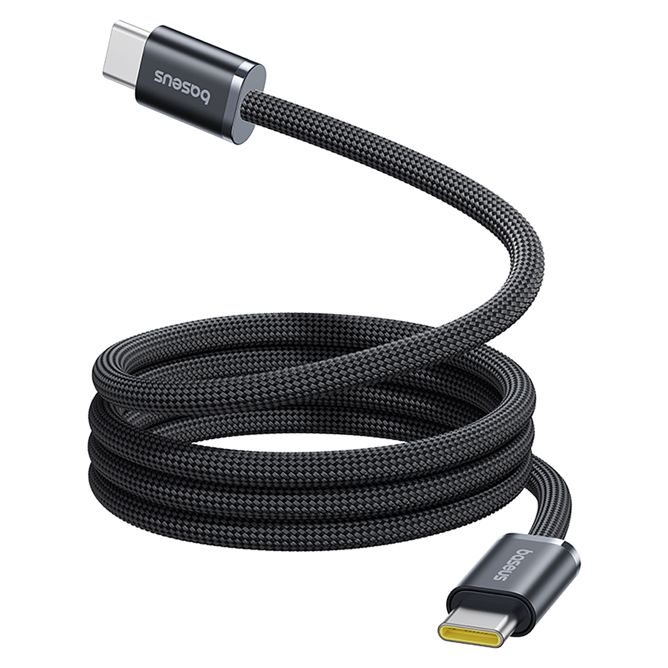 Baseus Dynamic 4 Pro greito įkrovimo USB-C - USB-C 100W 1m kabelis - juodas