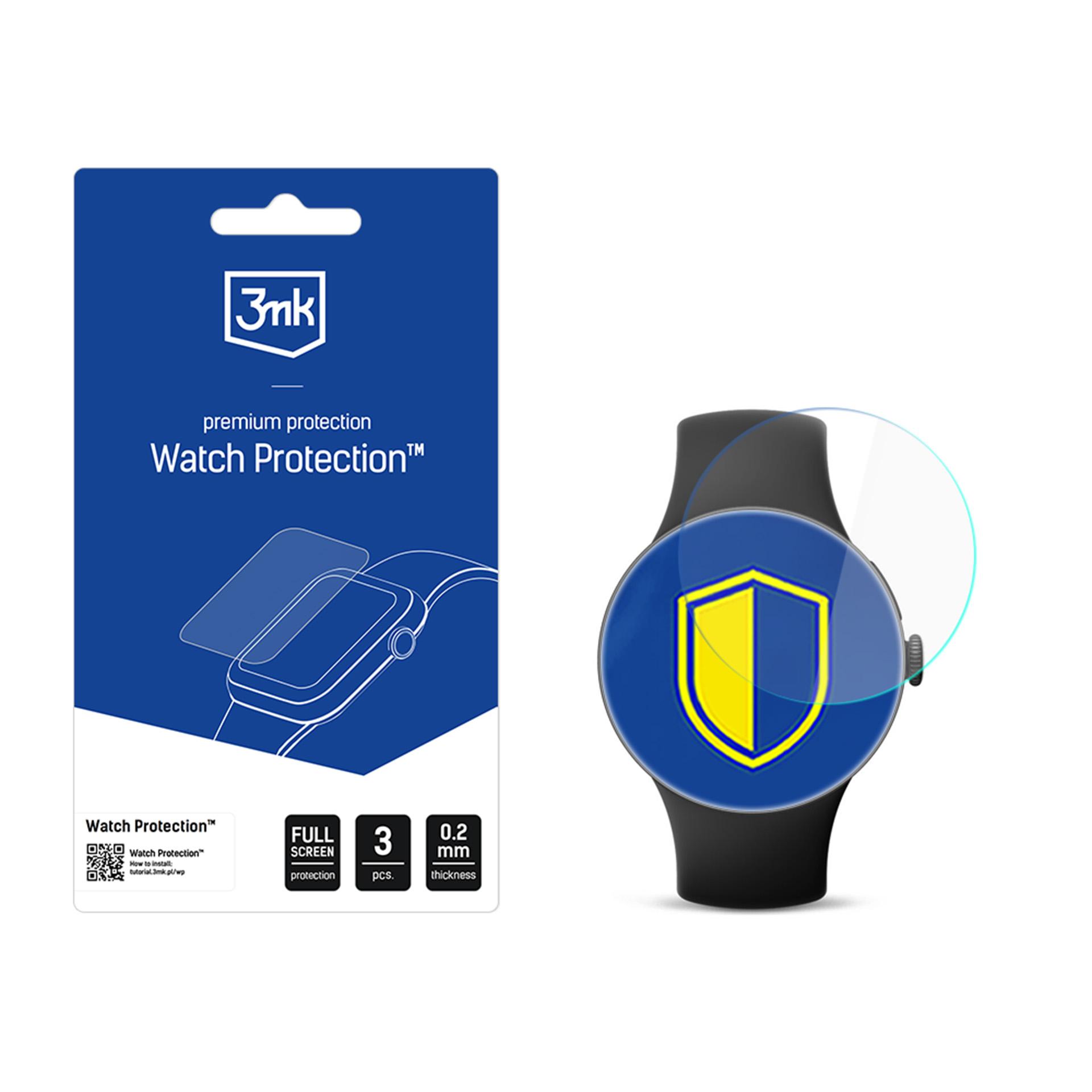 3mk Watch Protection ARC apsauginis stiklas išmaniam laikrodžiui Google Pixel Watch 4 45mm