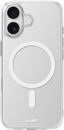 "Laut Crystal Fluro MagSafe" dėklas "iPhone 17" - skaidrus