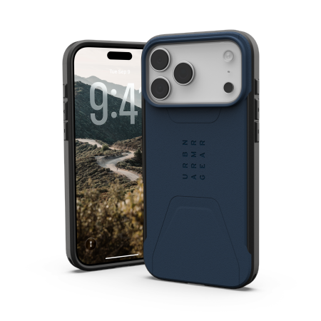 UAG Civilian MagSafe Dėklas iPhone 17 Pro Max - Tamsiai mėlynas Mėlynas
