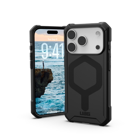 UAG Essential Armor MagSafe dėklas iPhone 17 Pro - juodas