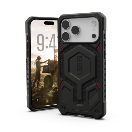 UAG Monarch Pro MagSafe Dėklas iPhone 17 Pro Max - Juodas