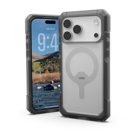 UAG Trooper MagSafe Dėklas iPhone 17 Pro Max - Clear Juodas
