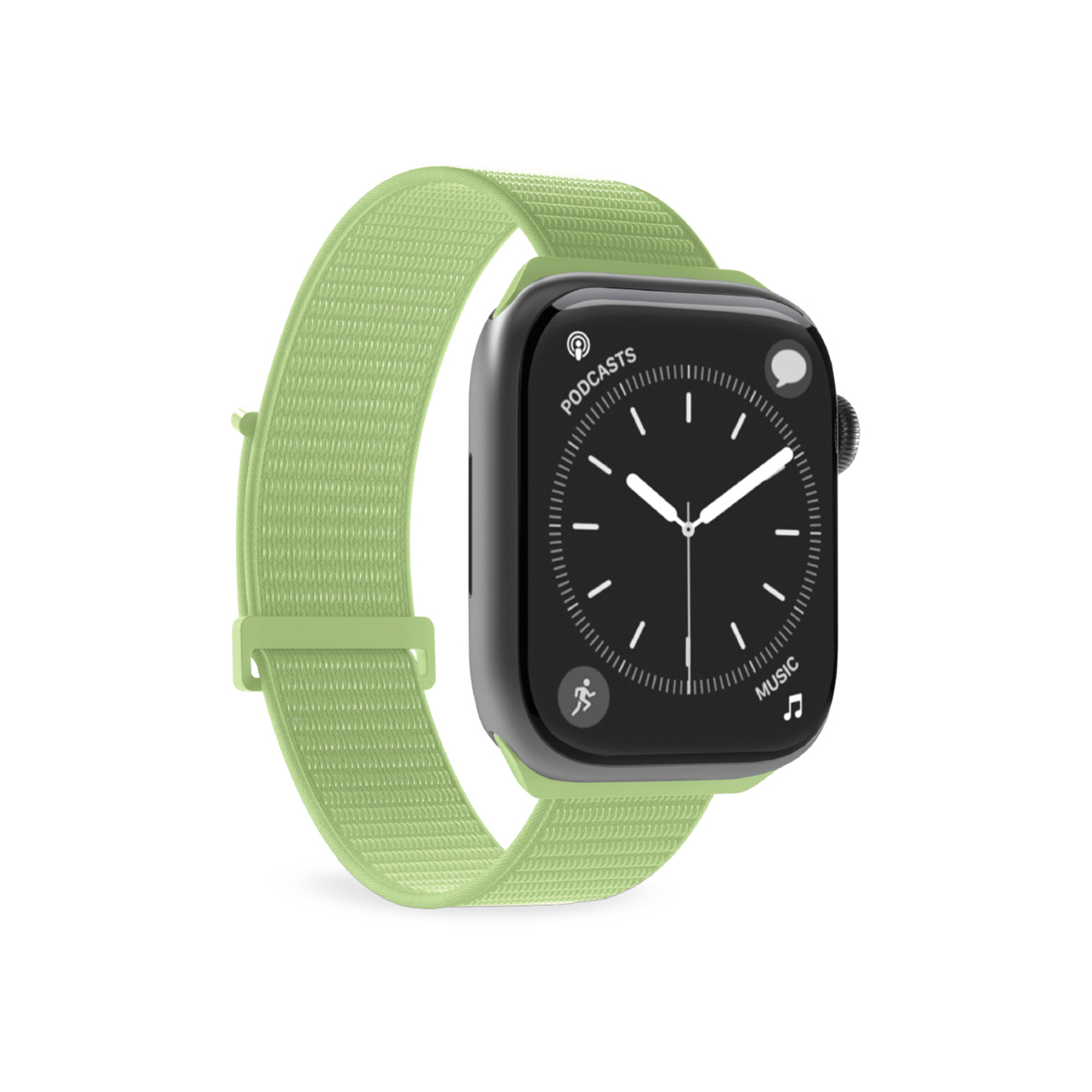 "Puro" sportinis dirželis "Apple Watch" 38/40/41/42 mm - Žalias