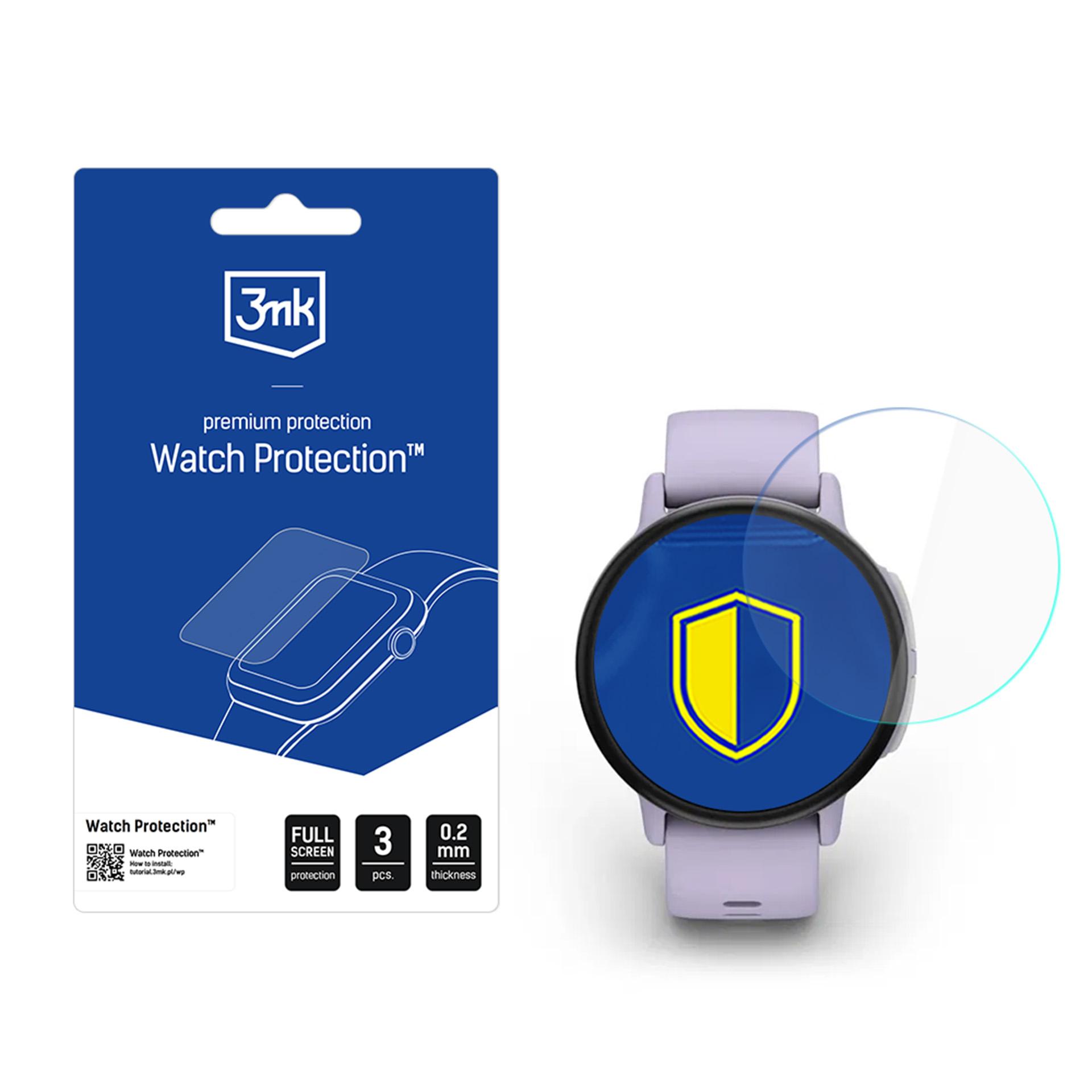 3mk Watch Protection FlexibleGlass hibridinis stiklas išmaniajam laikrodžiui Garmin Bounce 2