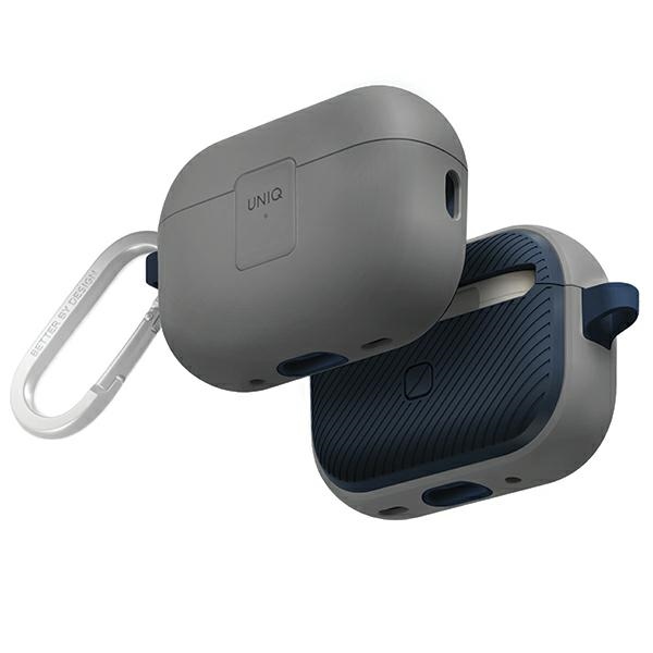 Uniq Clyde Lock dėklas AirPods Pro 2 - pilkai mėlynas