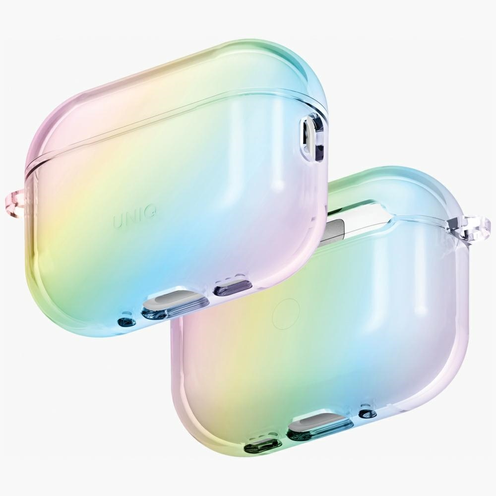 Uniq Iridescia Hang deklas AirPods Pro 3 - skaidrus daugiapalvis