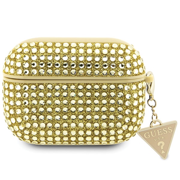 Guess Rhinestone Triangle deklas AirPods Pro 2 (2022/2023) - auksinis