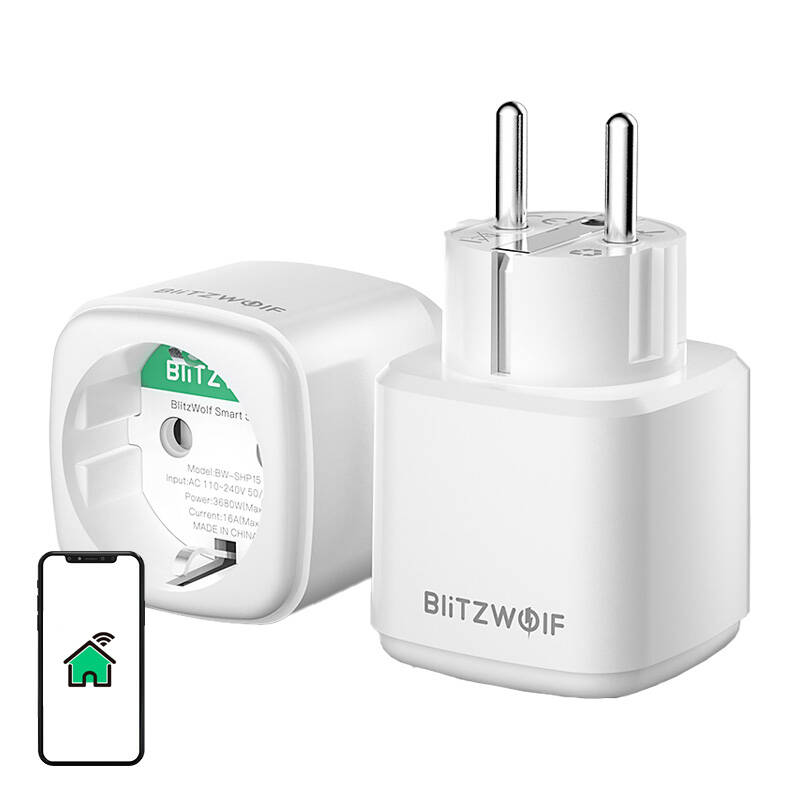 Ismanusi lizdas Blitzwolf BW-SHP15, ZigBee, 3680W