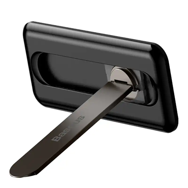 Sulankstomas Baseus laikiklis telefonui (juodas)