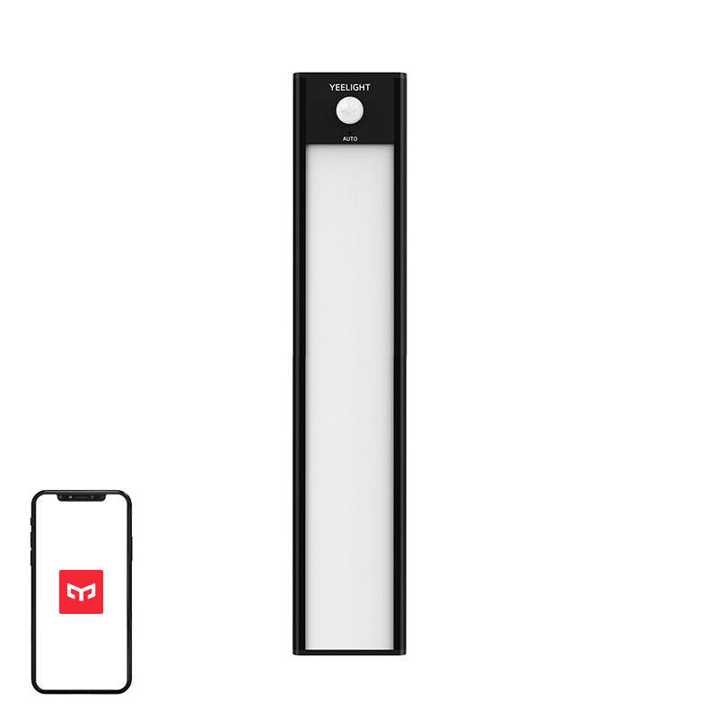 Yeelight spintos jutiklinė lempa 20cm - juoda 4000 K