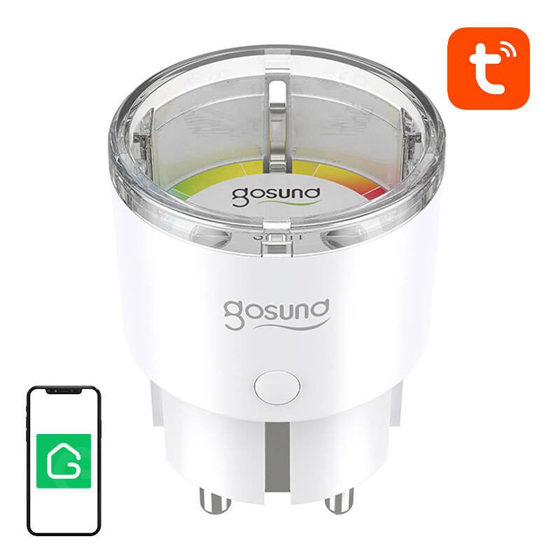 Gosund SP111 3680W 16A WiFi ismanusi lizdas, Tuya