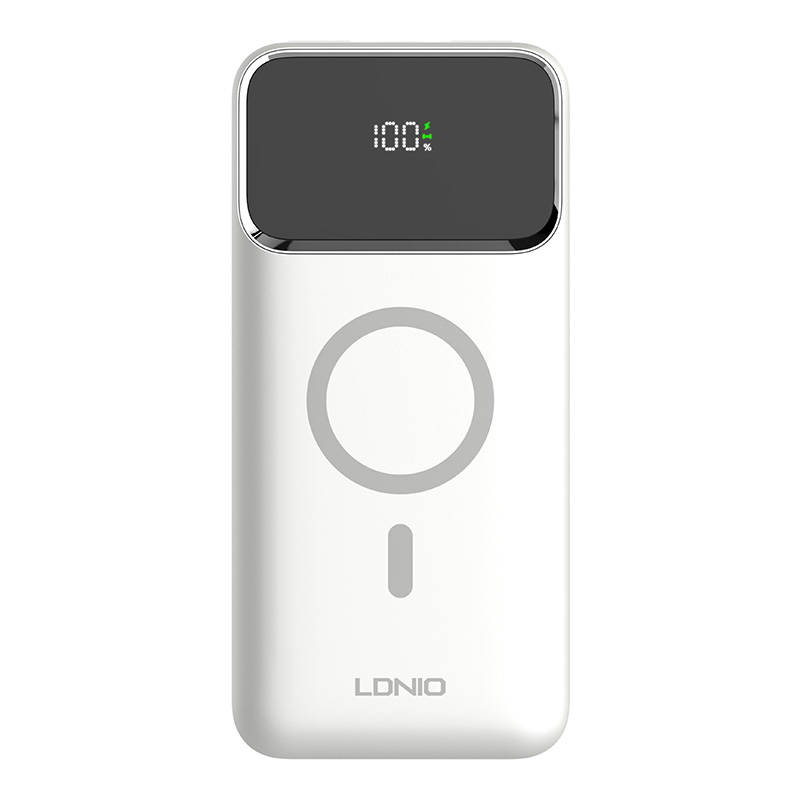 LDNIO PQ12, 15W, 10000mah (baltas)