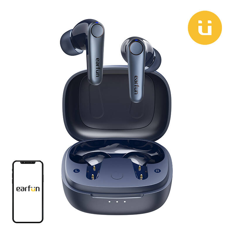 Ausinės TWS EarFun Air Pro 3, ANC (mėlynos)