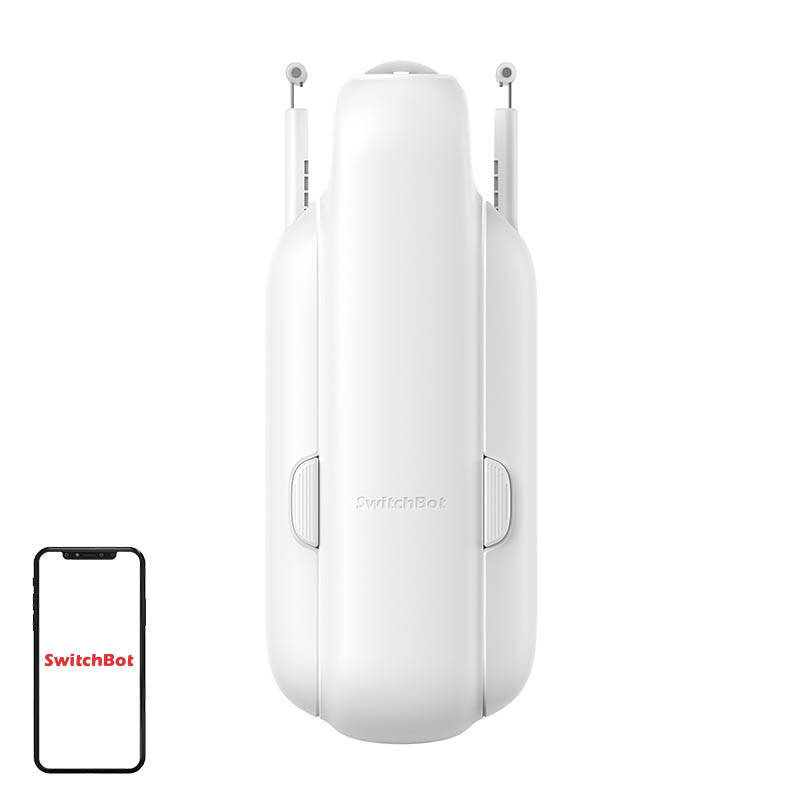 Užuolaidų variklis SwitchBot U Rail 3 (baltas)