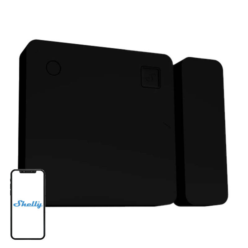 Shelly BLU durų/lango jutiklis (juodas)