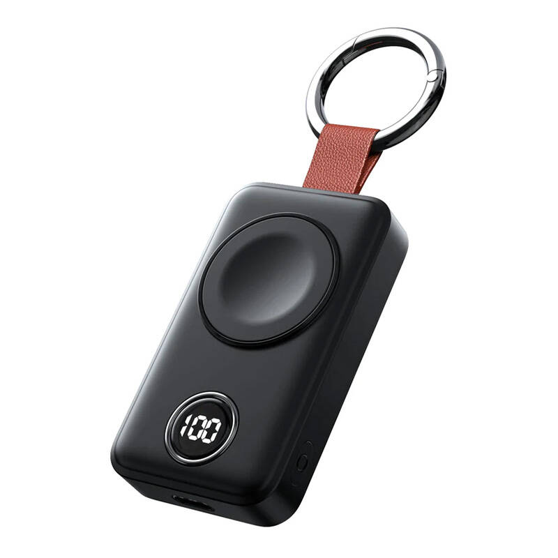 Nešiojamasis belaidis įkroviklis išmaniesiems laikrodžiams "Joyroom JR-WQW01" 2000 mAh, juodas