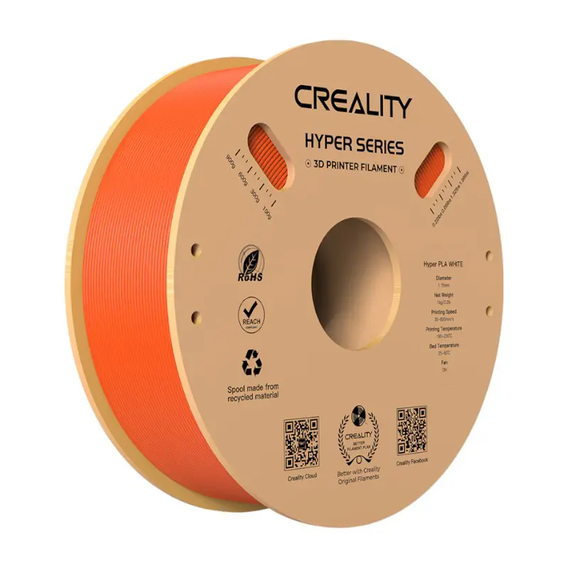 Hyper PLA filamentas Creality (oranžinis)
